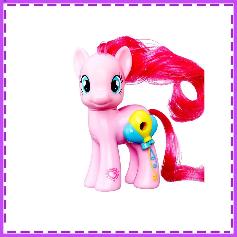 

Hasbro Anime My Little Pony Rainbow Dash Twilight Sparkle Fluttershy Pinkie Pie Gifts for Children Action Figure Model Toys