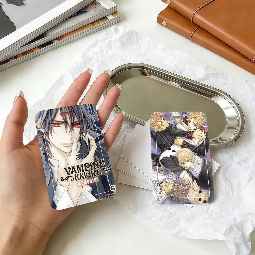 

Vampire Knight Black Lanyard Card Holders Student Meal Cards And Campus Ids School