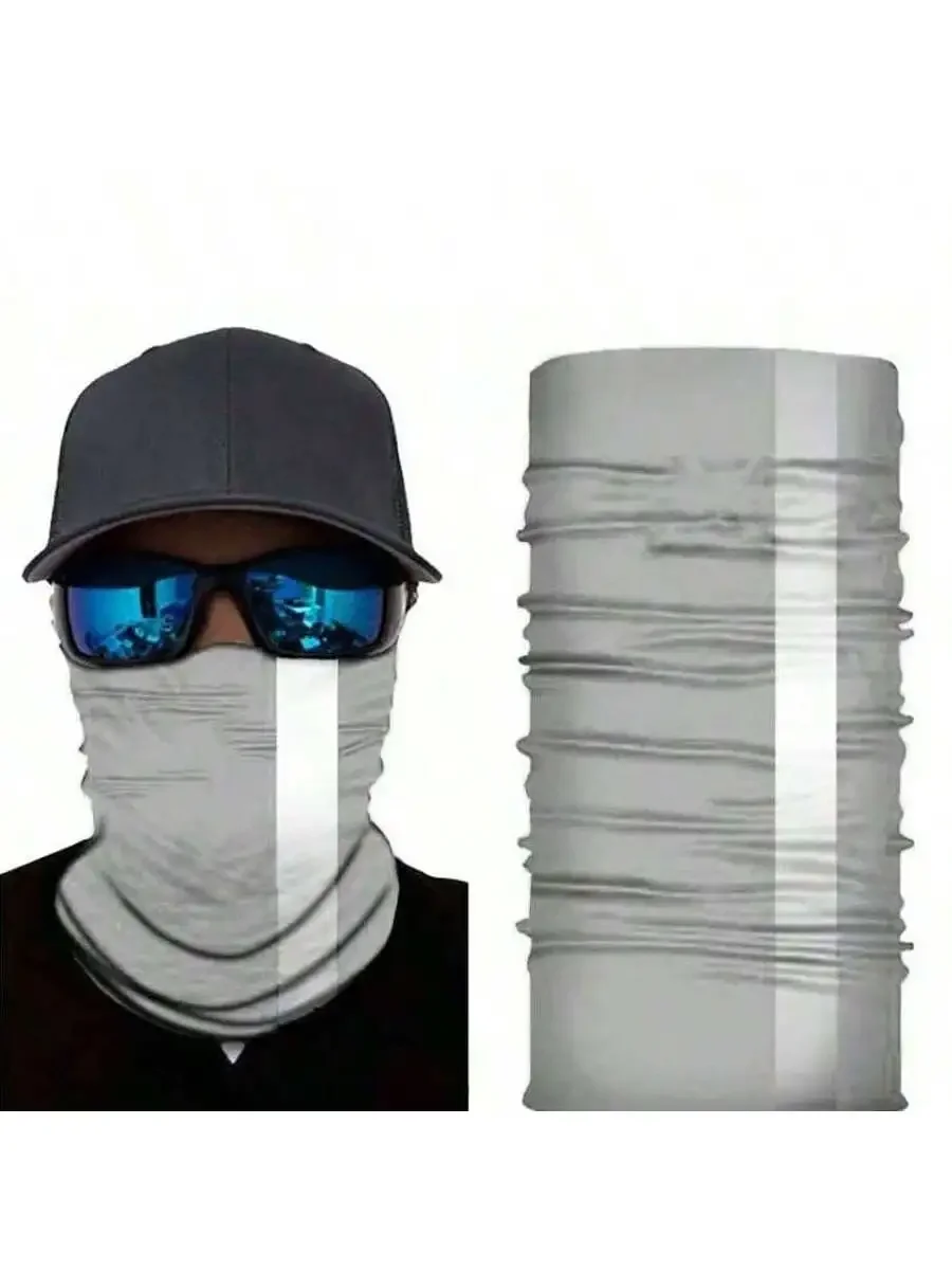 

Reflective Neck Gaiter Windproof Dustproof UV Protection Outdoor Face Cover