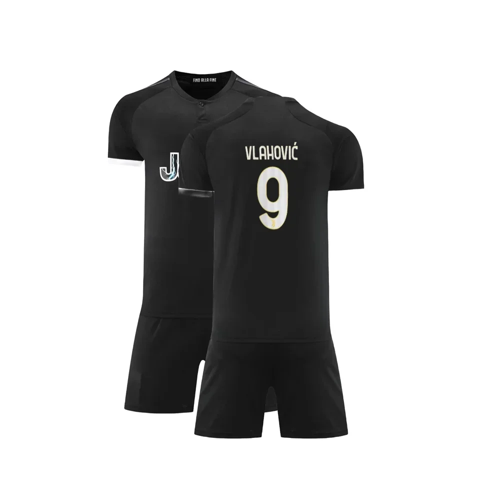 children's  sport set boy girl JUV Juventuses Fans shirt Training wear men and kids games  soccer kits Leisure Uniforms