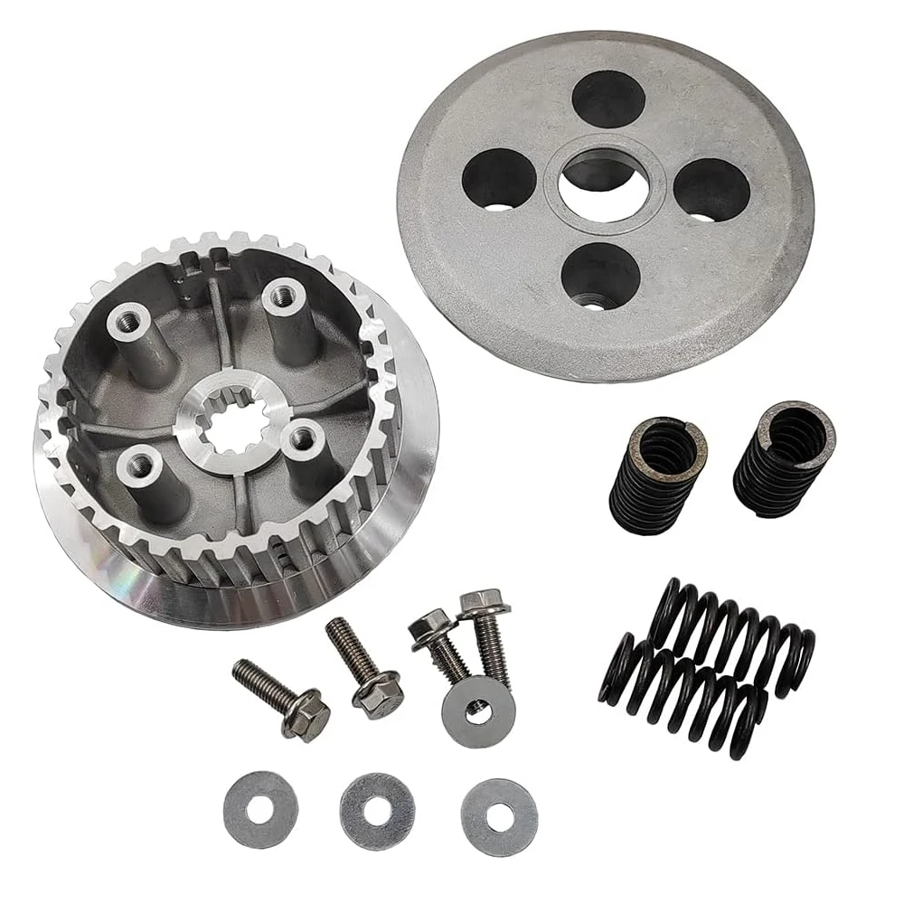 Clutch Center Inner Hub Outer Pressure Plate Kit For Kawasaki KX100 1998-2010 2011 2012 2013 2014 2015 2016-2021 KX112