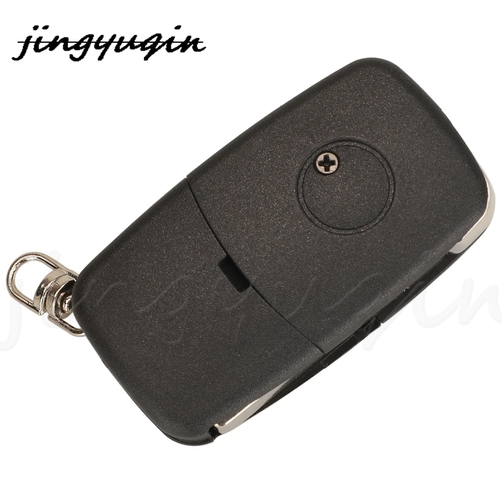 jingyuqin 2 Buttons Remote Car Key Fob 433Mhz ID48 Chip 1J0959753A For VW Volkswagen Passat Golf MK4