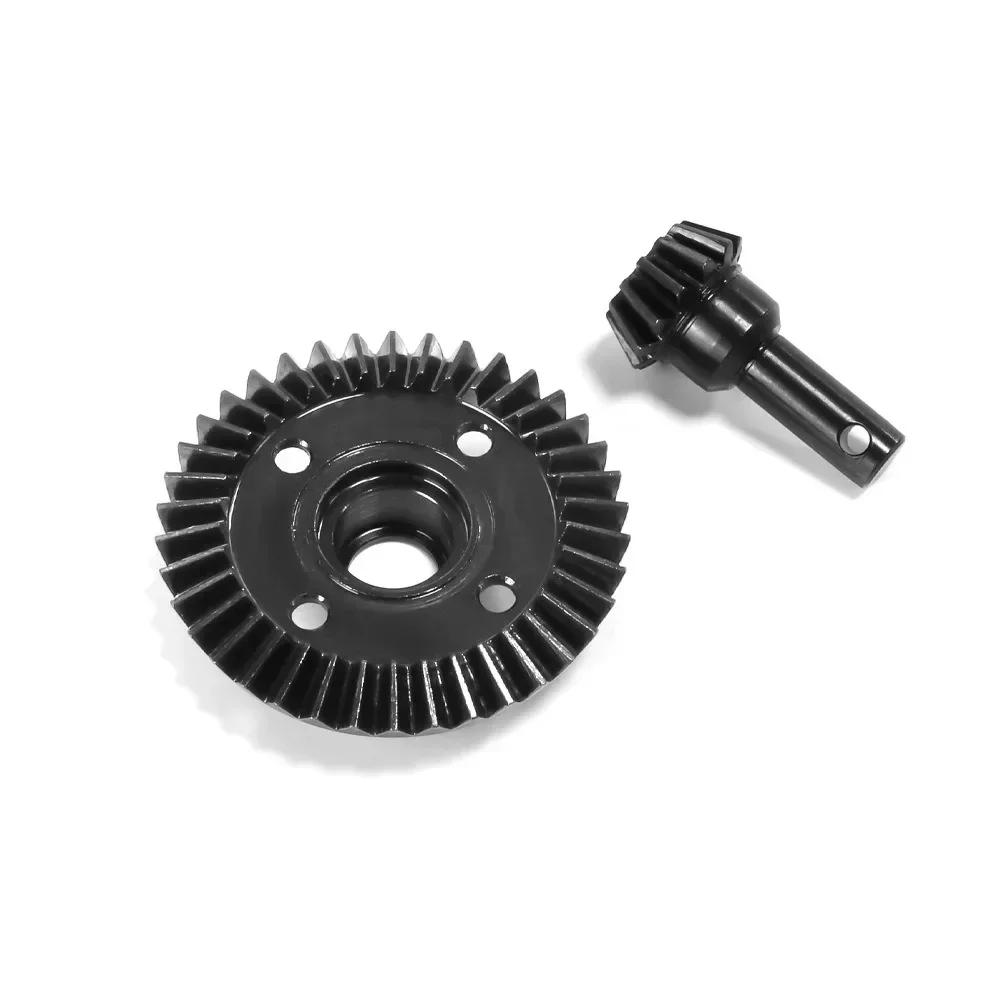 Engrenagem diferencial do eixo traseiro dianteiro de aço endurecido 38T/13T para carro Axial RBX10 Ryft 4WD 1/10 RC