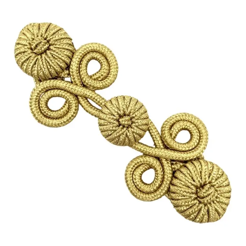 39BD Round Wheel Closures Chinese Knot Buttons For Crafting Clothing Traditional Costume Cheongsam Decoration Sewing Accessory