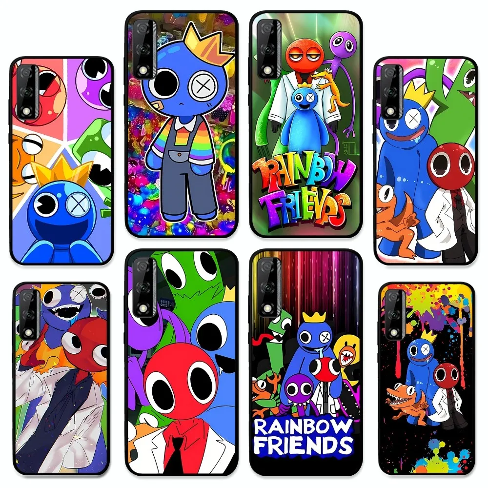 

Rainbow Friends Toy Cartoon Game Mousepad For Huawei Y9 6 7 5 Prime Enjoy 7s 7 8 plus 7a 9e 9plus 8E Lite Psmart Shell