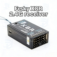 1pcs new Frsky X8R 2.4G receiver 8/16CH SBUS output X6R D16 ACCST