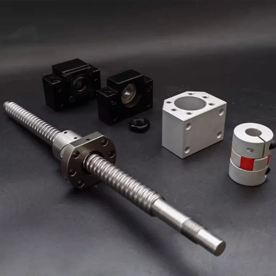 High precision cold-rolled ball screw lever guide rail die set slide table SFU1605 screw servo stepper motor seat