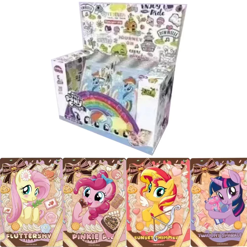 KAYOU My Little Pony Card Friendship Eternal Card Rainbow Bag Date Romantic Horse Festival Enjoy Your Day Anime Collectible Card