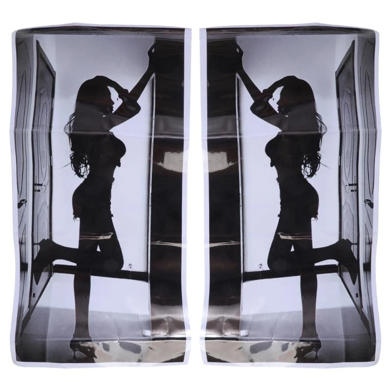 

652F personalizes Car Middle Column Stickers with Seductive Woman Designs/Other Pattern Eye Catching Decal for Auto Pillar