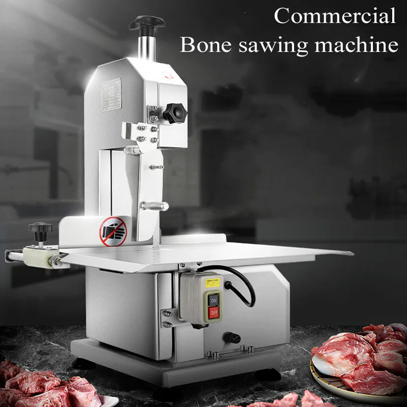 Industrial Stainless Steel Beef Frozen Meat Chicken Meat Cutting Electric Meat Bone Saw Machine
