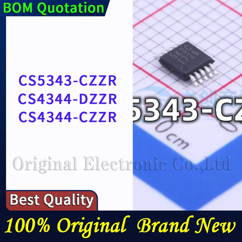 10pcs/lot CS5343-CZZR CS4344-DZZR CS4344-CZZR plastic casing Original  In stock High quality