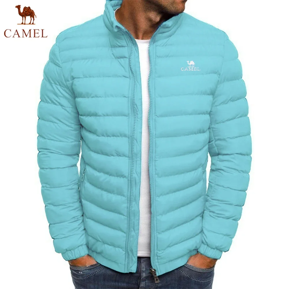 Chaqueta de plumón Camel Premium para hombre y mujer, abrigo cálido, ligero y de alta calidad, ideal para invierno, 2024