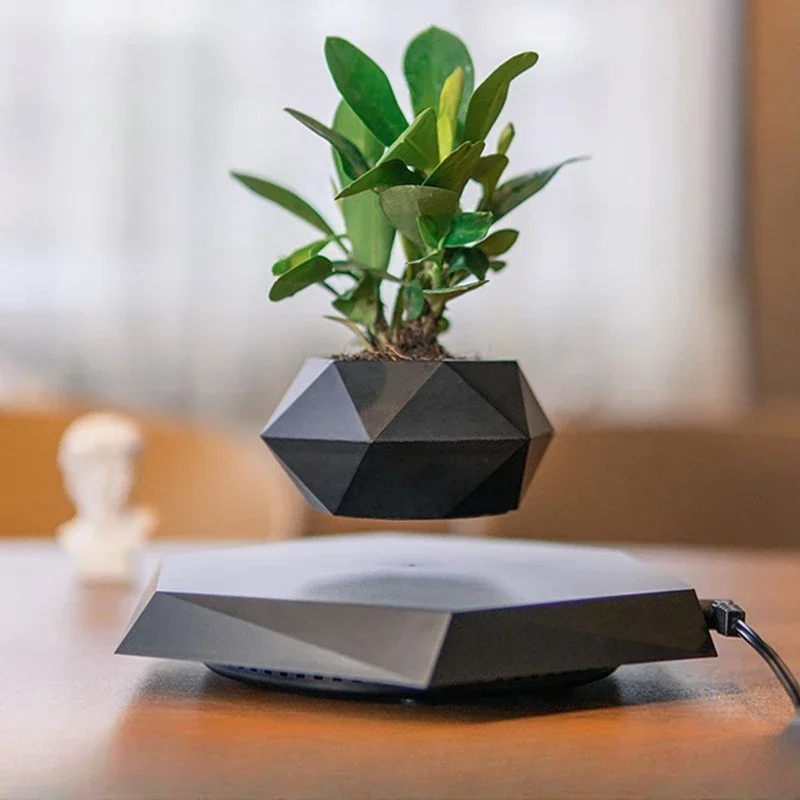 Maglev potted plant flower pot air creative bonsai plant flower home office ornament
