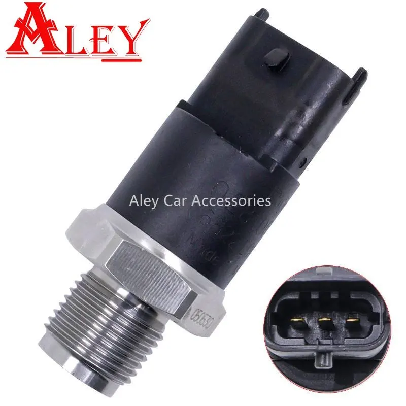 Original New 0281002472 504053982 55230978 Fuel High Pressure Sensor For Fiat Bravo Doblo Ducato Idea Stilo Opel Corsa