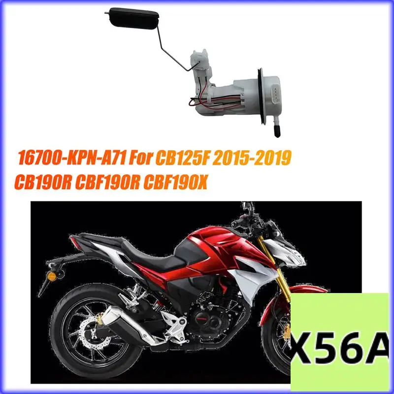 

QB-Motorcycle Tank Fuel Pump Module 16700-KPN-A71 For Honda CB125F 2015-2019 CB190R CBF190R CBF190X Petrol Pump Assembly Parts