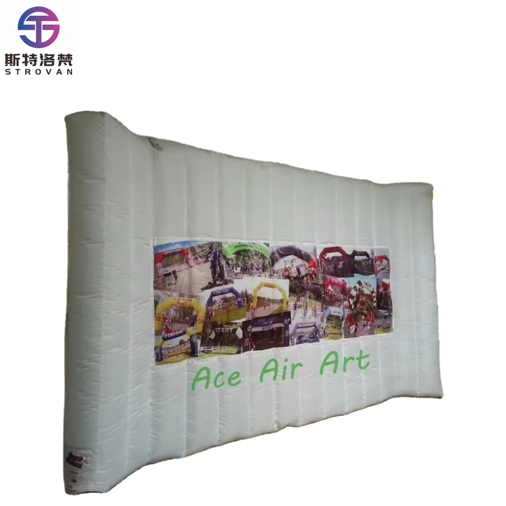 

STLF Portable Inflatable 5m Photo Booth Background Tent Oxford Material with Air Blower for Parties Events Promotions