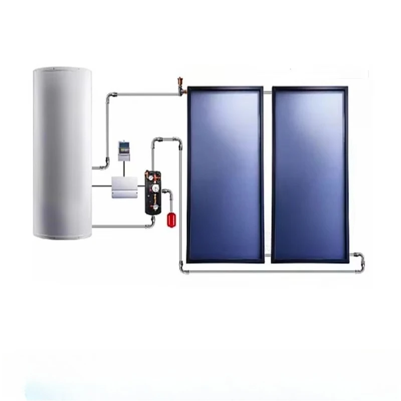 100 150 200 300 500 1000 Liter High Pressure Indirect Solar Geyser Flat Plate  Panel Split Pressurized Solar Hot Water System
