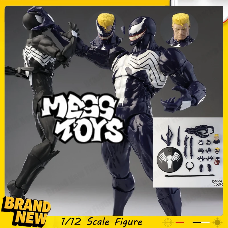 

NEW Mess Toys Venom Figure Lethal Neighbor Spiderman Symbiote MessToys Scarlet Spider Action Figure CT Toys Venom Figurine