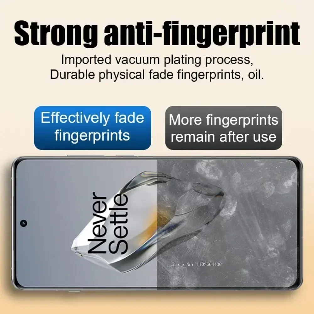 2 Stuks Gehard Glas Smartphone Voor Oneplus 13 12 11 Beschermende Film 10 9 8 Pro Ace 2 3 pro Volledige Cover Telefoon Screen Protector