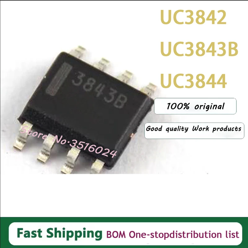 10PCS UC3842A UC3843A UC3844B UC3843B UC3845B SOP8 UC3842 UC3843 UC3844 UC3845 SOP-8 UC3842B UC3843B UC3845A UC3844A