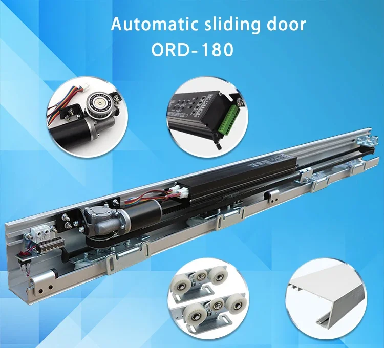 200Kg Automatic induction sliding glass door unit Automatic sliding door opener