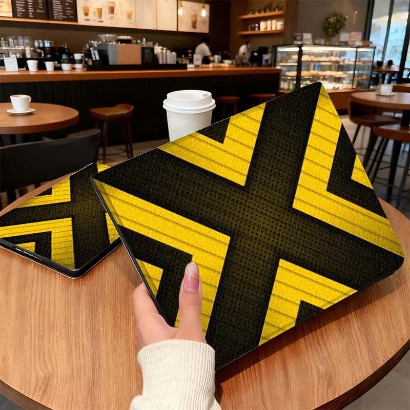 

Creative metal line pattern For Lenovo Pad Tab Legion Xiaoxin Y900 Y700 K10 M10 P11 3rd Pro GT Plus Gen Cover Tablet Case