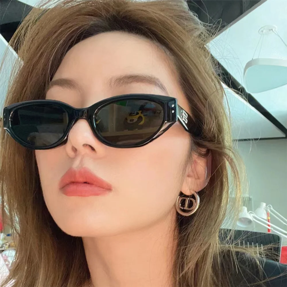 

2025 Summer Sunglasses ROCOCO New Cat Eye Premium Sunscreen Sunshade Sunglasses Anti UV Outdoor Cycling Glasses