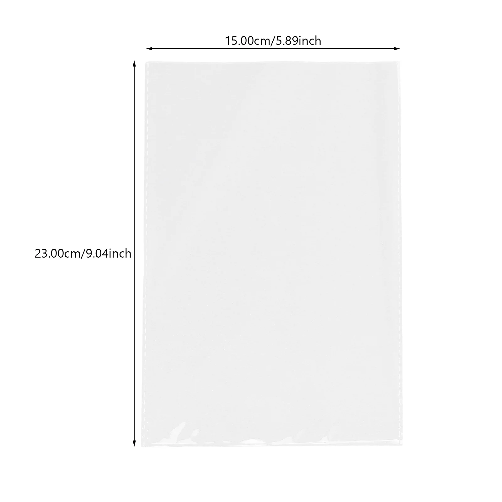 Clear Biscuit Bags Transparent Paper Bread Loaf Disposal Packing Pouch Stauffers Cookies