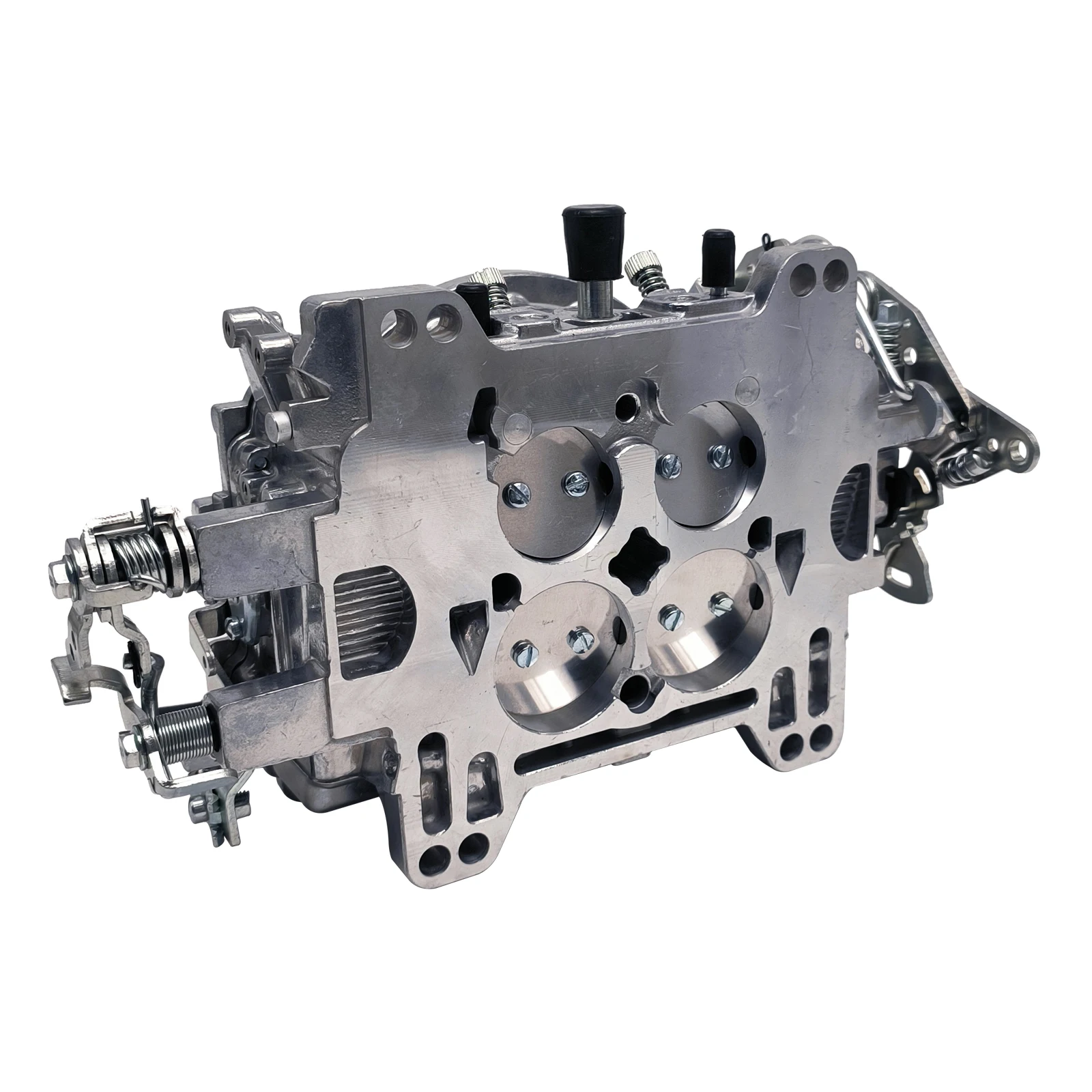 Carburador para reemplazo de Edelbrock Performer 1405 CFM, 4 barriles, cuadrado, plateado, 600