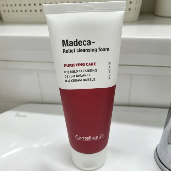 Centella Asiatica Extract Mild Deep Cleaning Korean Cleanser For Sensitive Skin 150ml Centellian24 Madeca Relief Cleansing Foam