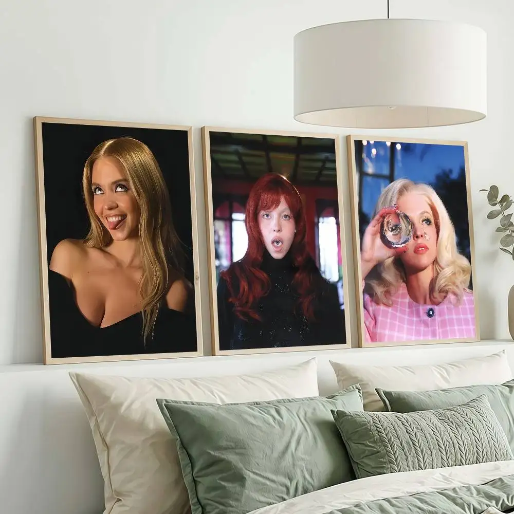 Actor Sydney Sweeney Posters Dormitory Decorations Bedroom And Living Room Wall Murals Souvenirs
