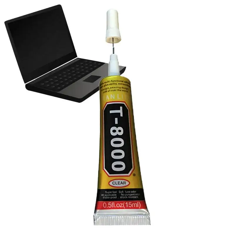 T-8000 Glue Multi Purpose Glue Adhesive Epoxy Resin Repair Cell Phone LCD Touch Screen Super DIY Glue T 8000 1 Pc 15ml 50ml 110m