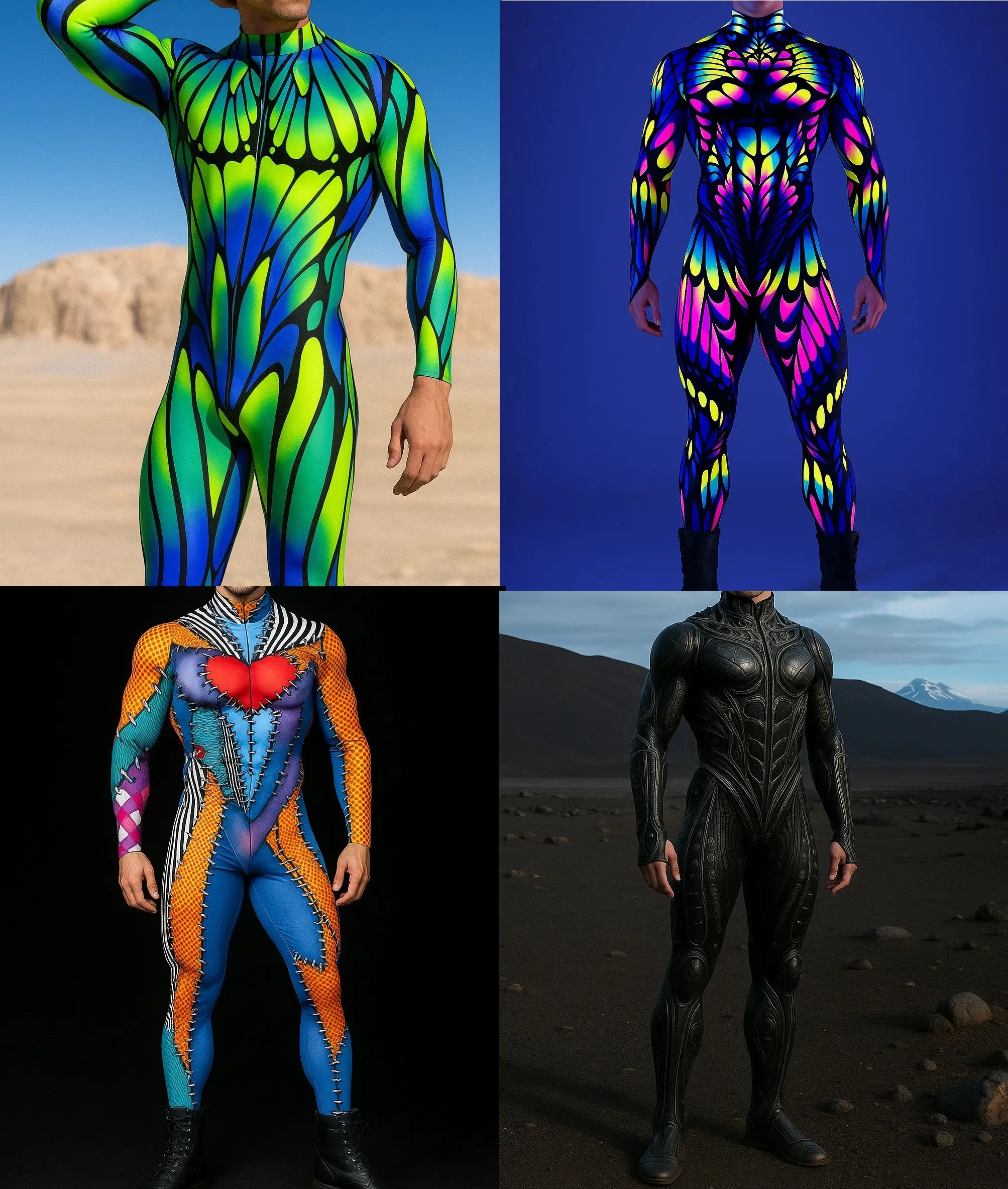 

Men Halloween Cyber Punk Jumpsuit 3D Digital Robot Zentai Adult Cosplay Catsuit Bodysuit Carnival Party Cycling Costume Outfit
