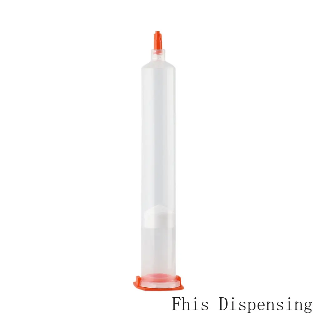 55cc Syringe US Type Glue Dispensing Syringe Barrel Cap Pack of 20