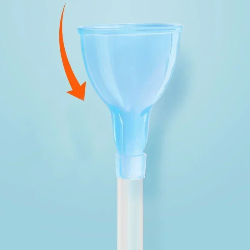 New Nasal Aspirator Soft Tip Safe Sucker Newborn Baby Vacuum Suction Sick Toddlers Practical Infant Absorption Nose Cleaner Snot