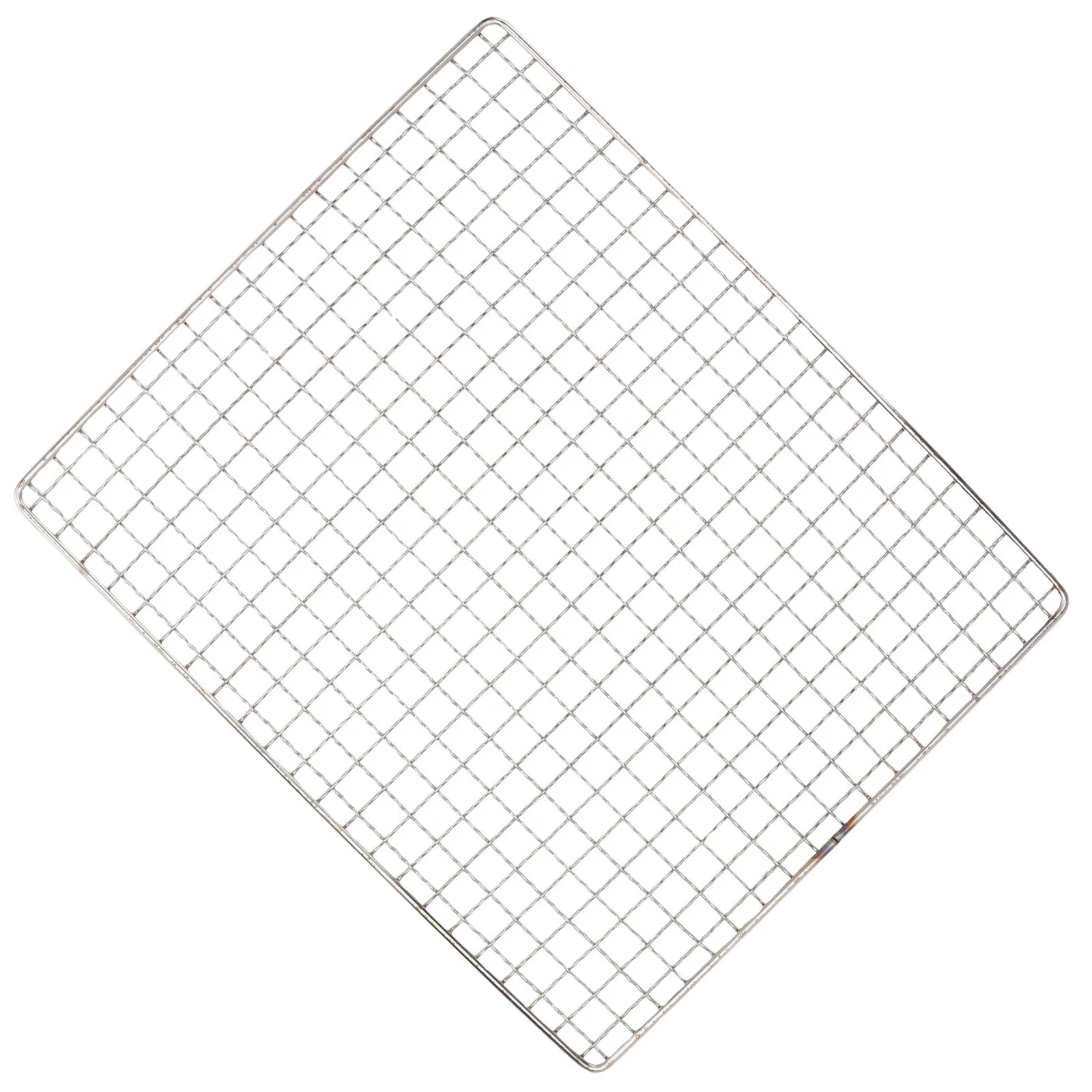 

Square Stainless Steel Bbq Basket Fine Welding Durable Smooth Grill Net for Hotel Home Kitchen Outdoor Bbq Cooking