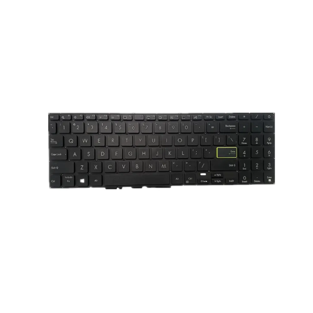 

Клавиатура для ноутбука ASUS VivoBook 15 X513EA X513EP X513EQ X513UA, черная, американская, американская, американская версия