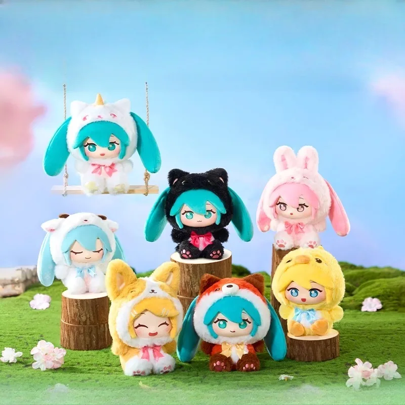 

15cm Hatsune Miku Forest Animal Cute Plush Stuffed Doll Birthday Gift Collect Decorative Ornaments Girl Classic Toys