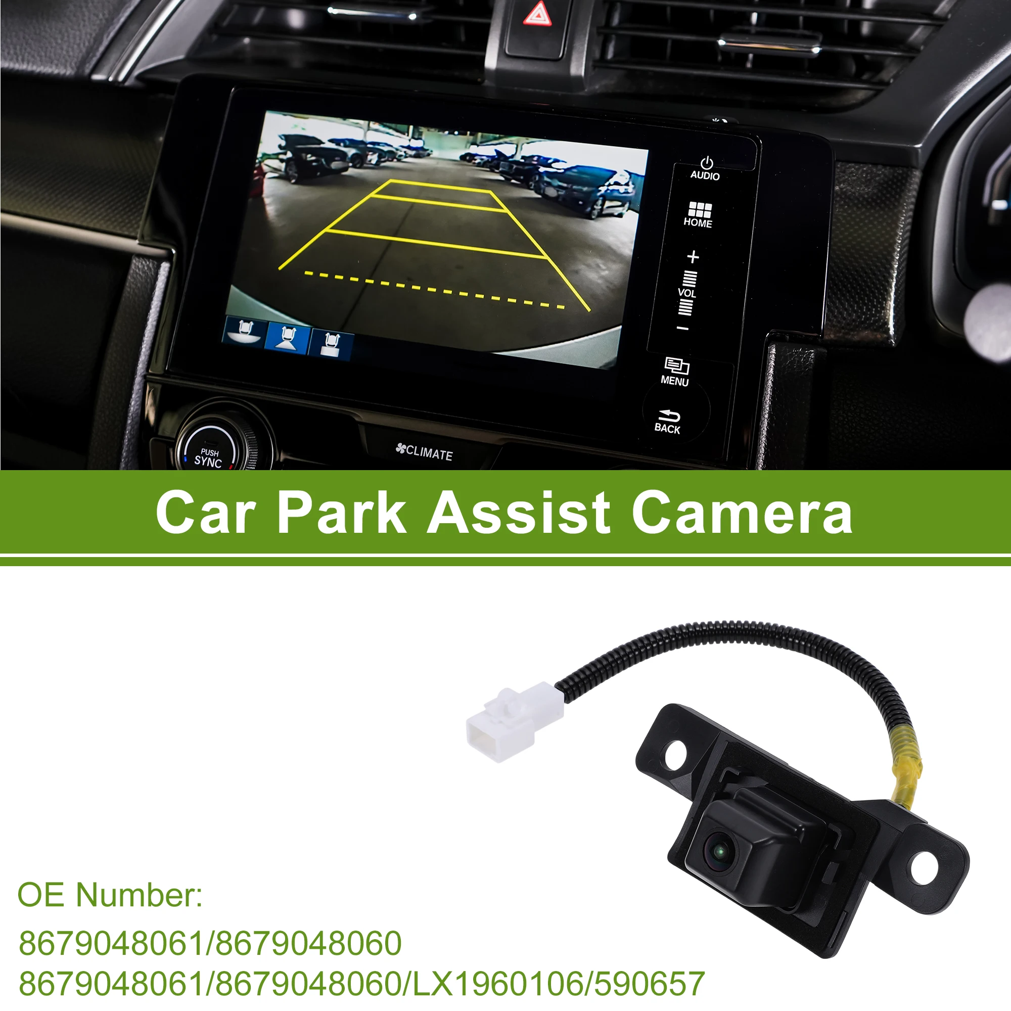 UXCELL Car Camera Rear View Backup Reverse Camera for Lexus RX350 2007-09 No.8679048061