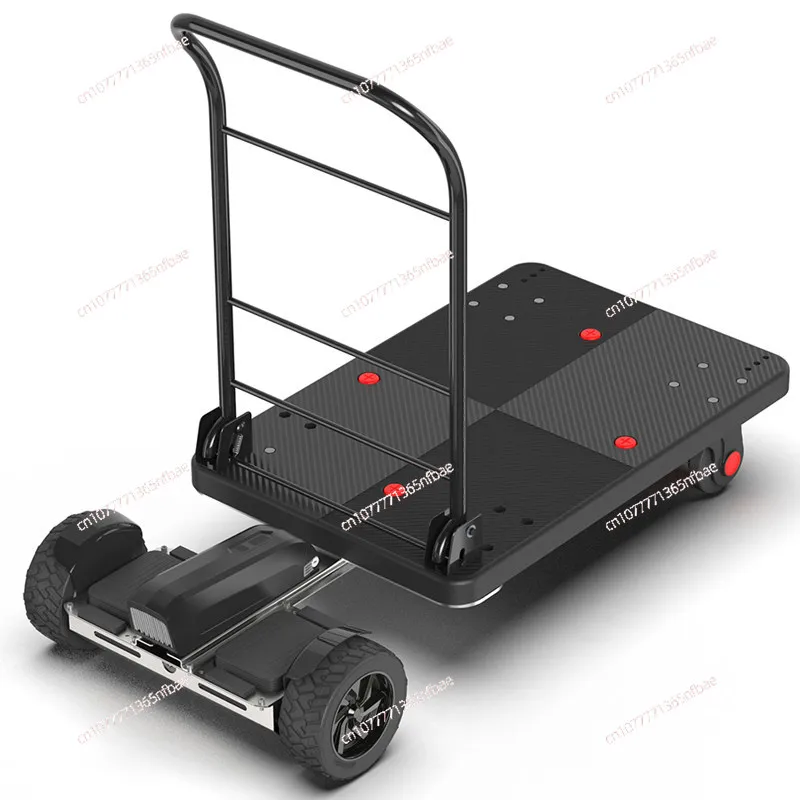 

Smart Sensor Electric Hand Truck Mini Cargo Cart for Grocery Shopping Express Warehouse Transport