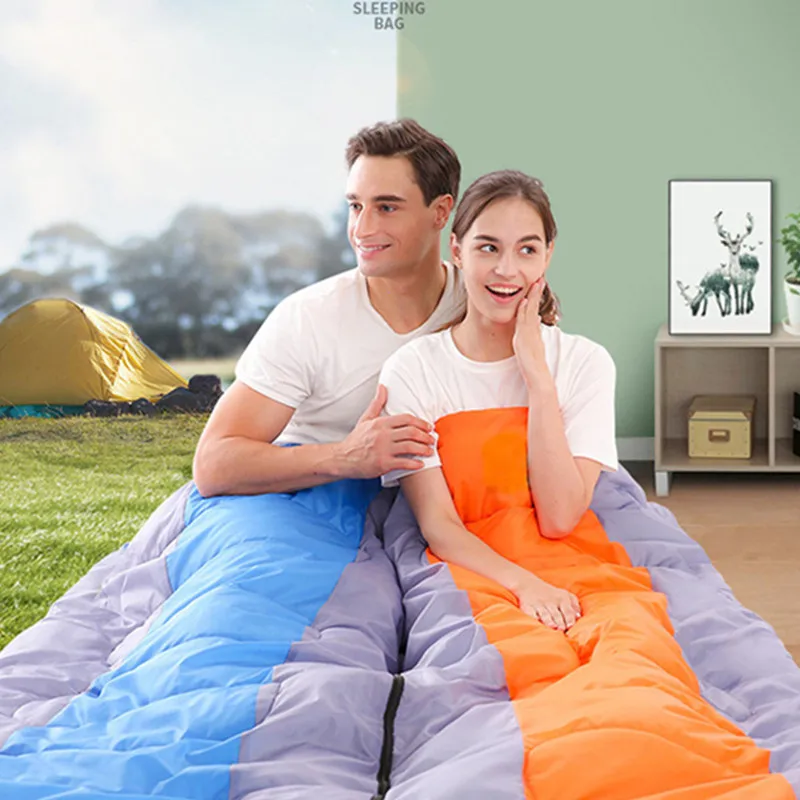 Sleeping Bags Camping Equipment Travel Supplies Outdoor Goods Adult Winter Hiking Tourism Mat On The Floor Picnic Mattress Bed