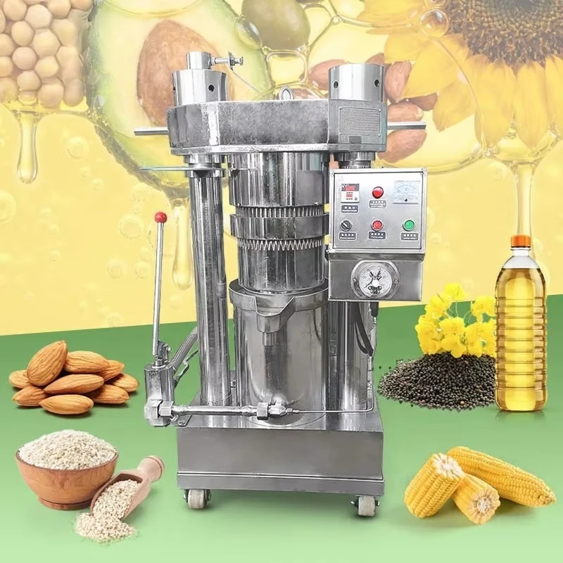 

Sun Flower Olive Ground Nut Oil Pressing Extractor Hydraulic Cold Press Machine