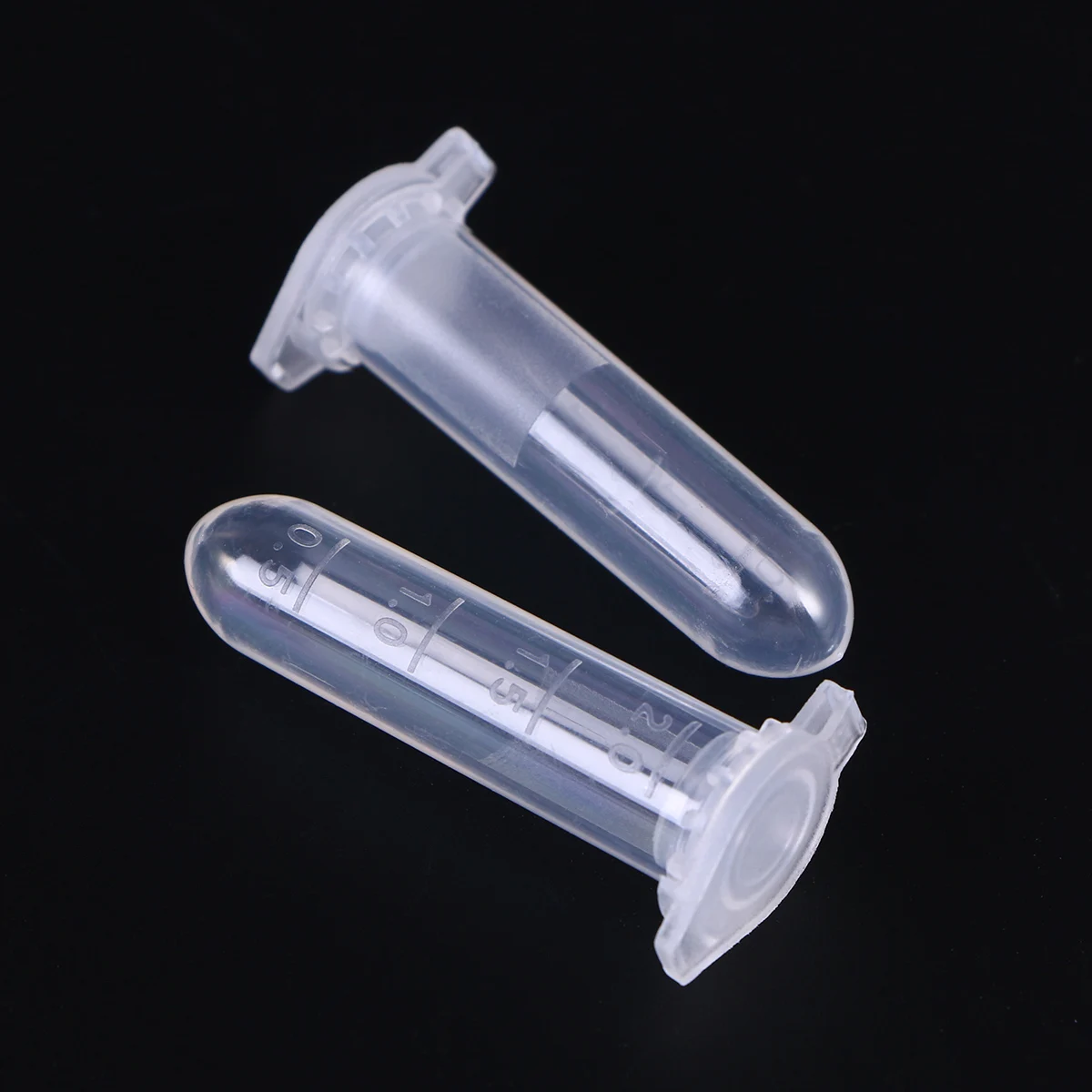 

1000Pcs Tubes Smooth Wall Round Bottom Leakproof Lid Accurate Scale Perfect for Sample Storage Laboratory