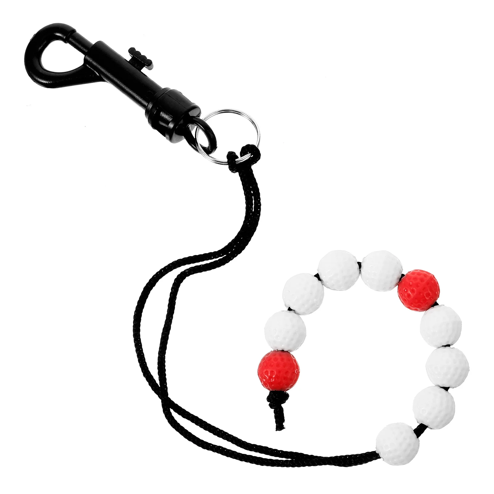 

Golf Score Counter Beads Portable Golfing Stroke Tracker Plastic Cloth Material Golf Supplies Accessories Outdoor