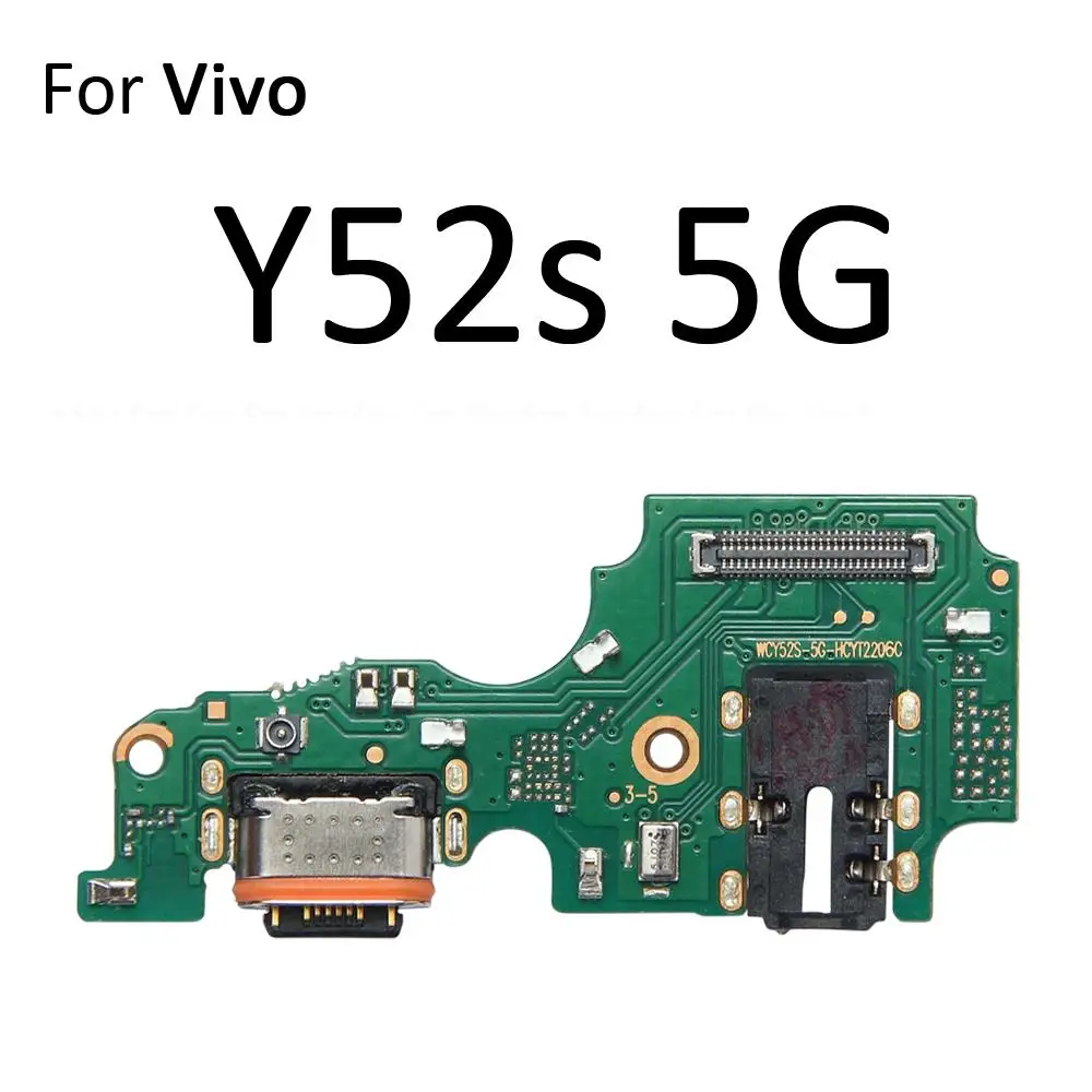 Charger Dock USB Charging Port Plug Board Flex Cable For Vivo Y53s Y53 Y53i Y52 Y52s Y51 Dec Sep 2020 Y51A Y51s Y50t Y50