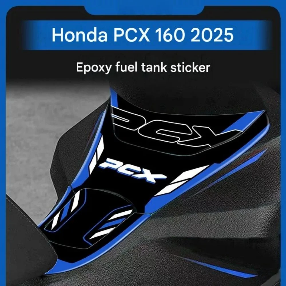 For PCX 160 2025 Gel Coated Fuel Tank Decals Textured Anti Slip Surface Increase Leg Friction For Daily Scooter Commute