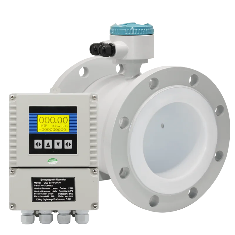 Food-Safe Magnetic Flow Meter Sanitary Stainless Steel Carbon Steel Pneumatic Angle Structure Water Milk General Use Gate Valves