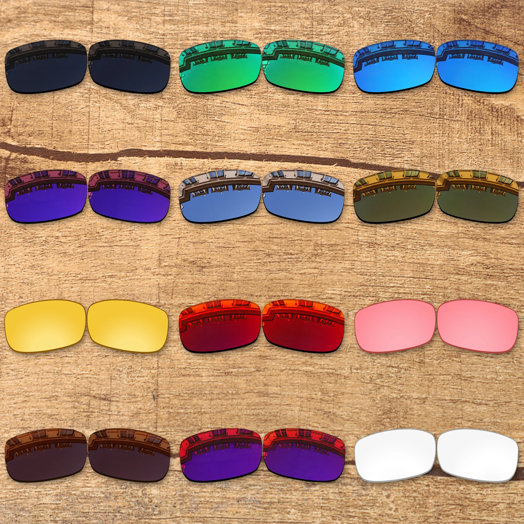 

Vonxyz 20+ Color Choices Polarized Replacement Lenses for-Oakley Servo 53mm OX1066 Frame