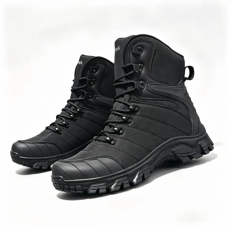 Men's Desert Combat Boots Outdoor Non-slip Men Boots Botines Zapato Tactical Boots Hiking Desert Ankle Hunting Shoes Work Safty