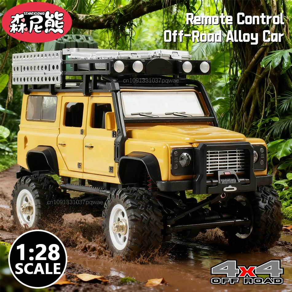 

SENNIXIONG 1/28 4WD RTR RC внедорожный легкосплавный автомобиль вездеход профессиональный гусеничный альпинистский грузовик игрушка для взрослых подарок
